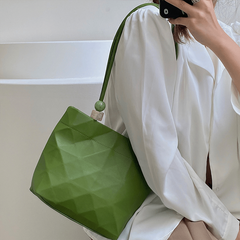 Stylish Shoulder Bag All Match Tote Bag with Fixed Straps