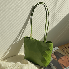 Stylish Shoulder Bag All Match Tote Bag with Fixed Straps