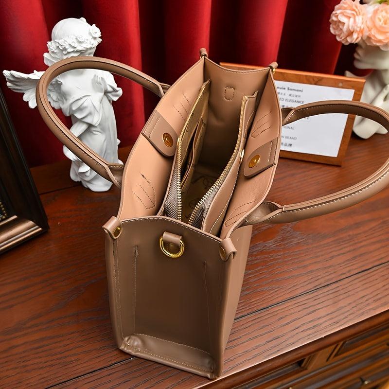Classic Shoulder Bag Faux Leather Sling Bag