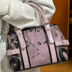 Y2K Spicy Girl Tie Dyed Crossbody Bag