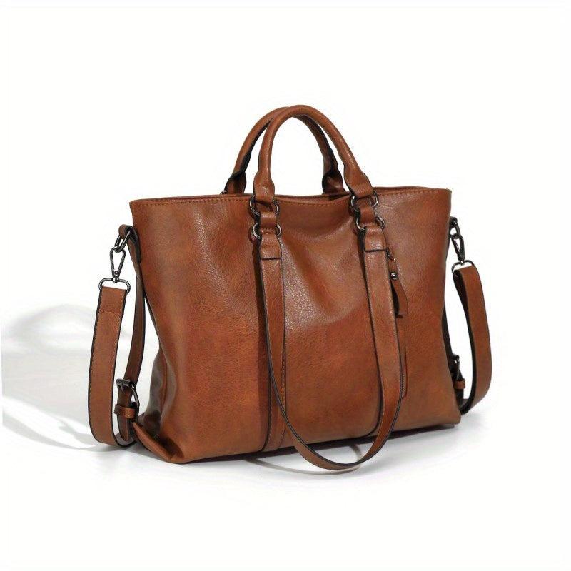 Vintage Tote Bag Large Capacity Handbags For Women