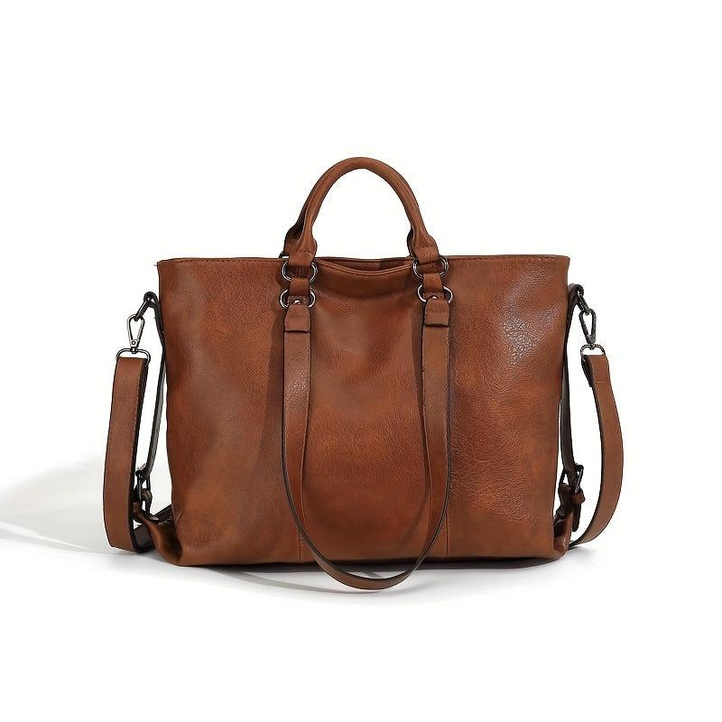 Vintage Tote Bag Large Capacity Handbags For Women