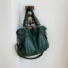 Vintage Tote Shoulder Bag Large Capacity Travel Bag