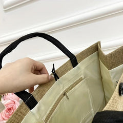 Halloween Pumpkin Candy Bag Large Tote Reusable Shopping Bag with Coin Purse