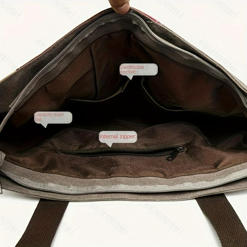 Casual Canvas Shoulder Bag Large Capacity Tote for Women