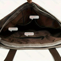 Casual Canvas Shoulder Bag Large Capacity Tote for Women