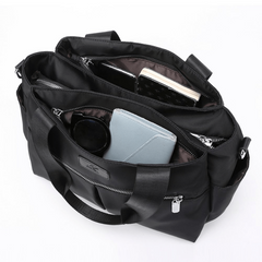 Casual Sports Shoulder Bag Solid Crossbody Bag Versatile Zipper Bag