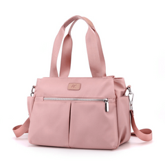 Casual Sports Shoulder Bag Solid Crossbody Bag Versatile Zipper Bag