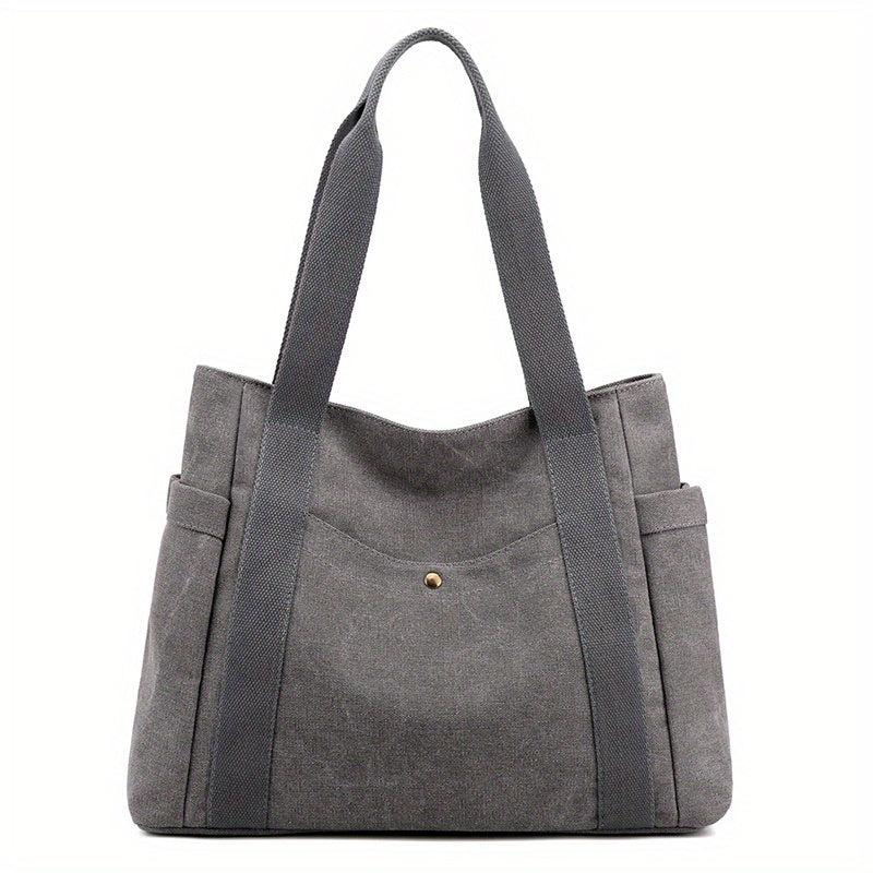 Large Canvas Tote Bag Lightweight Shoulder Bag
