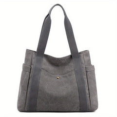 Large Canvas Tote Bag Lightweight Shoulder Bag