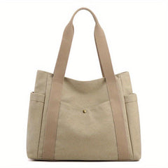 Large Canvas Tote Bag Lightweight Shoulder Bag