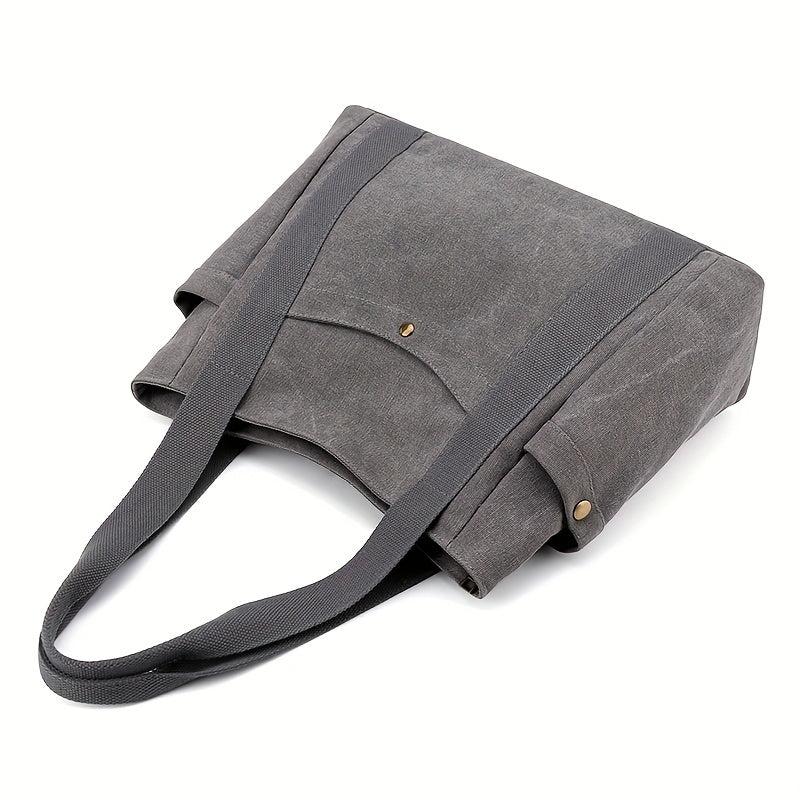 Large Canvas Tote Bag Lightweight Shoulder Bag