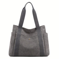 Large Canvas Tote Bag Lightweight Shoulder Bag