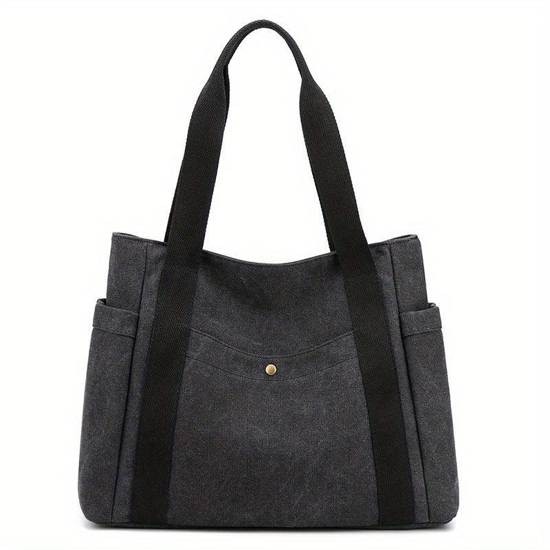 Large Canvas Tote Bag Lightweight Shoulder Bag