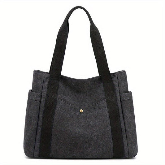 Large Canvas Tote Bag Lightweight Shoulder Bag