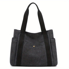 Large Canvas Tote Bag Lightweight Shoulder Bag