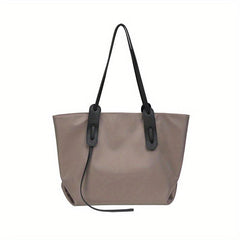 Large Nylon Tote Bag for Commuter & School & Travel