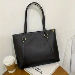 Large Capacity Minimalist Tote Bag Classic Handbag For Work
