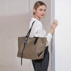 Large Capacity Oxford Cloth Tote Bag for Travel & School