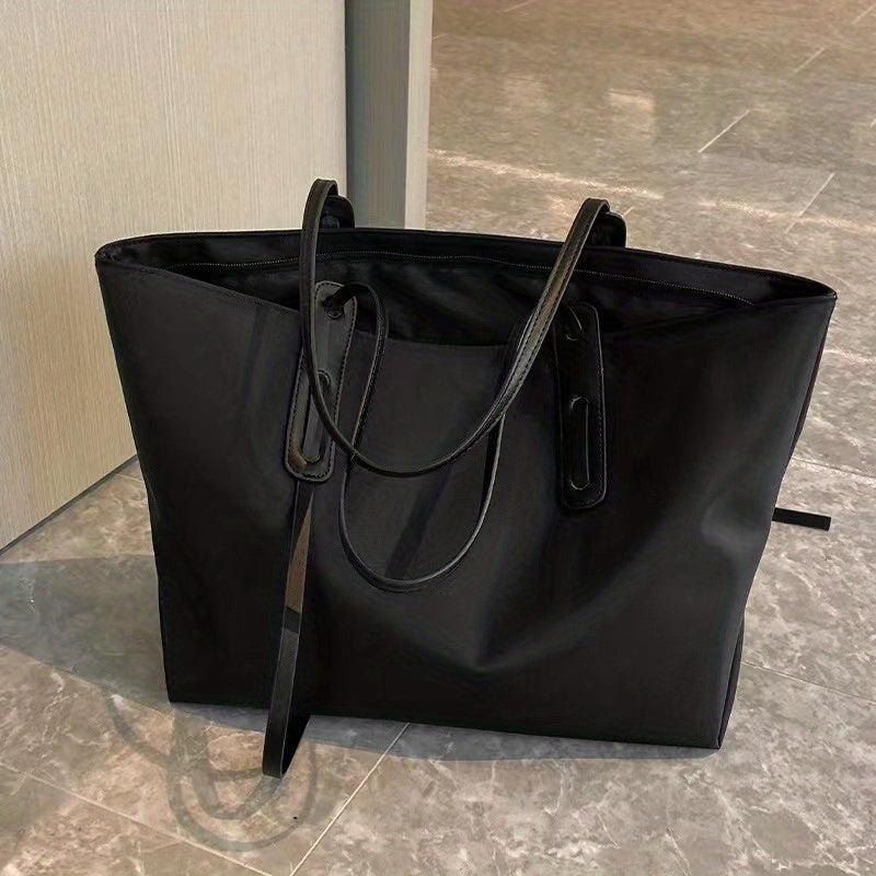 Large Capacity Oxford Cloth Tote Bag for Travel & School