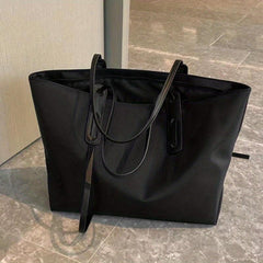 Large Capacity Oxford Cloth Tote Bag for Travel & School