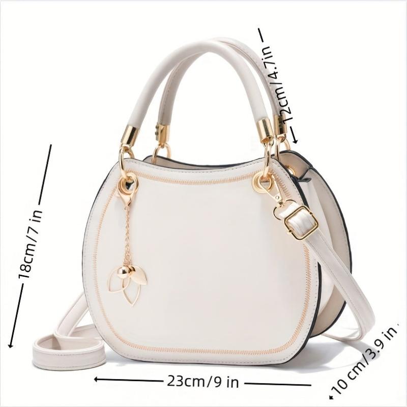 Versatile PU Leather Tote Bag for Women Shoulder & Crossbody Bag