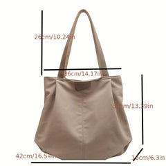 Casual Shoulder Bag All Match Storage Bag For Shopping