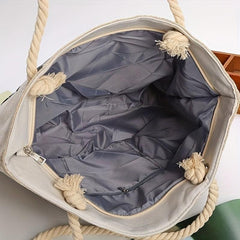 Vintage Elephant Pattern Bag Women's Classic Ethnic Tote Bag
