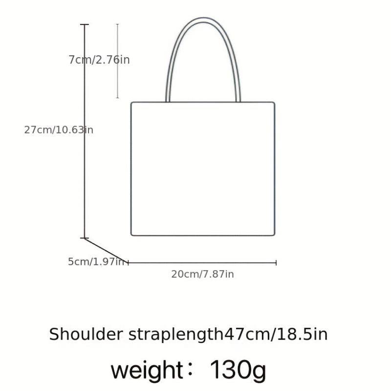 Knitted Geometric Shoulder Bag Colorblock Satchel Handbag