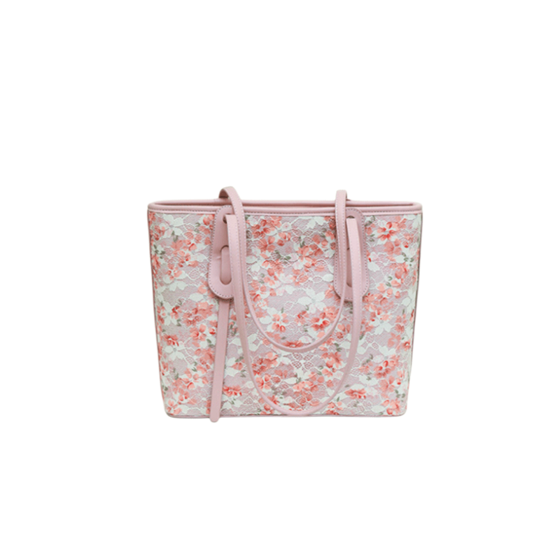 Floral Pattern Shoulder Bag Stylish Tote Bag Women's Large Capacity Handbag