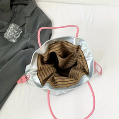 Large Capacity Tote Bag PU Leather Shoulder Bag
