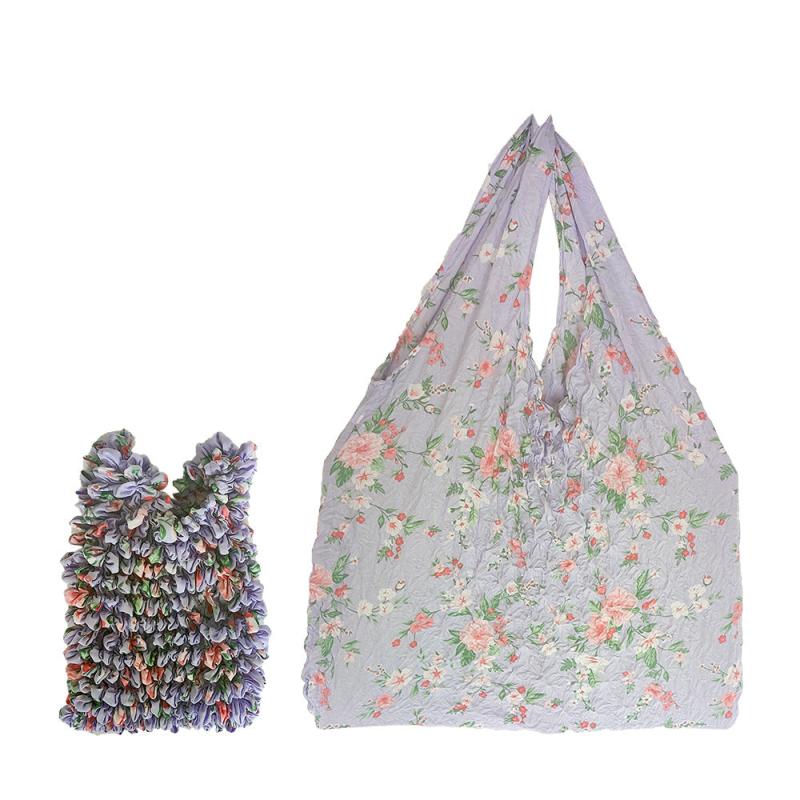 Magic Stretch Bag Pleated Bag Reusable Shopping Storage Bag