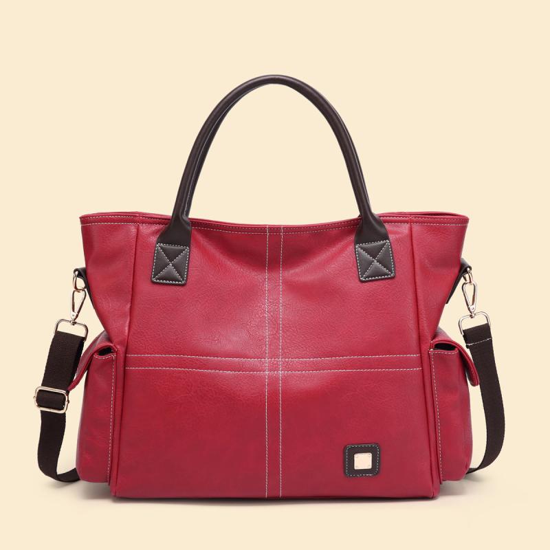 Vintage Causal Tote Handbag - Large Capacity Shoulder Bag