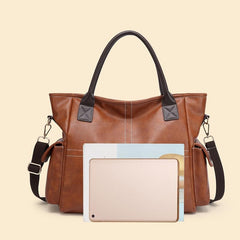 Vintage Causal Tote Handbag - Large Capacity Shoulder Bag