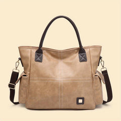 Vintage Causal Tote Handbag - Large Capacity Shoulder Bag