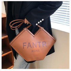Women's Lip Shape Handbag Shoulder Purse Commuting Clutch Bag