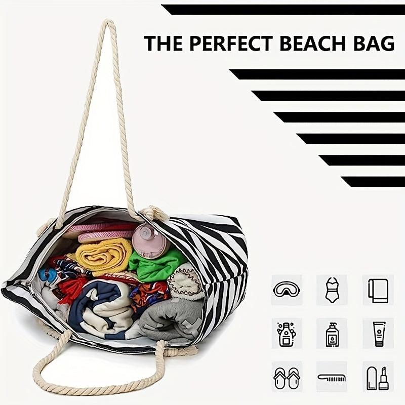 Large Capacity Twisted Straps Tote Shoulder Bag Lightweight Handbag
