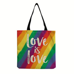 Rainbow Shoulder Bag Lightweight Storage Women's All Match Bag