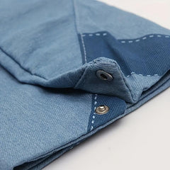 Denim Canvas Tote Bag Large Capacity Shoulder Bag