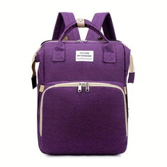Stylish Multifunctional Diaper Bag Lightweight Large Capacity Storage Rucksack