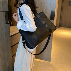 Nylon Tote Bag Large Capacity Lightweight Travel Bag & Shopping Bag
