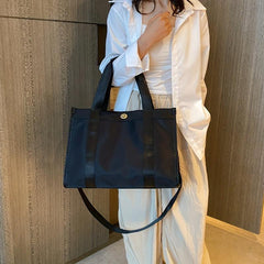 Nylon Tote Bag Large Capacity Lightweight Travel Bag & Shopping Bag