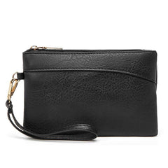 Women's Retro Faux Leather Wallet Clutch Bag