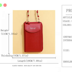 Minimalist Shoulder Bag Cell Phone Crossbody Versatile Coin Purse