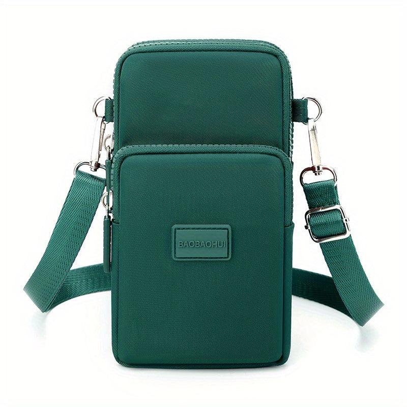 Sports Running Armband Bag Nylon Crossbody Coin Purse For Phone & Key