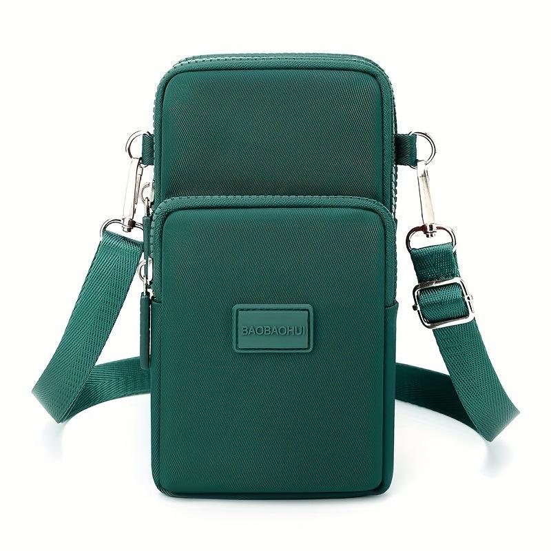 Sports Running Armband Bag Nylon Crossbody Coin Purse For Phone & Key