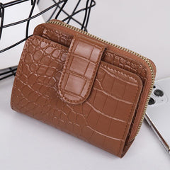 Women's Bi Fold Wallet with Card Slots and Coin Purse
