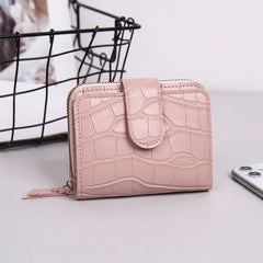 Women's Bi Fold Wallet with Card Slots and Coin Purse