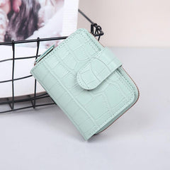 Women's Bi Fold Wallet with Card Slots and Coin Purse
