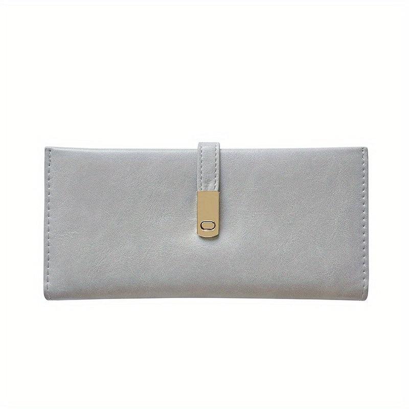 Vintage Style Long Wallet Women's Wallet With Multiple Card Slots